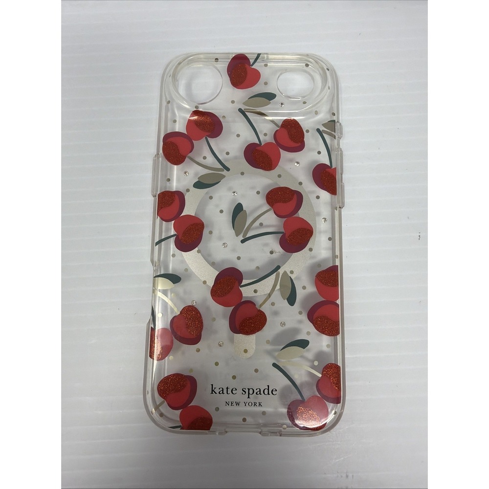 Kate Spade Protective Case (MagSafe) for iPhone 17 Air  6.5" Cherry Clear